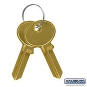 Key Blanks - for Standard Locks of Cell Phone Storage Lockers - Box of (50)