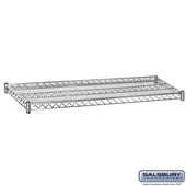Additional Shelf - for Wire Shelving - 60 Inches Wide - 18 Inches Deep - Chrome