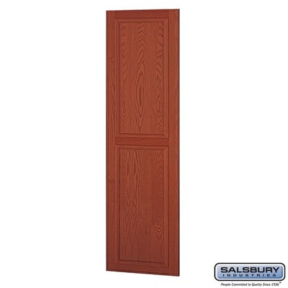 Side Panel - for 24 Inch Deep Solid Oak Executive Wood Locker - Medium